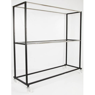Perchero industrial  4 barras de 150 cm