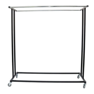 Perchero burro industrial de 150cm, reforzado, dos barras  Ecor